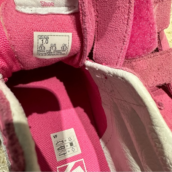Vans pink girls suede sneakers - Picture 7 of 8
